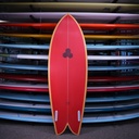 Channel Islands Febs Fish PU/Poly 5'5" - bottom