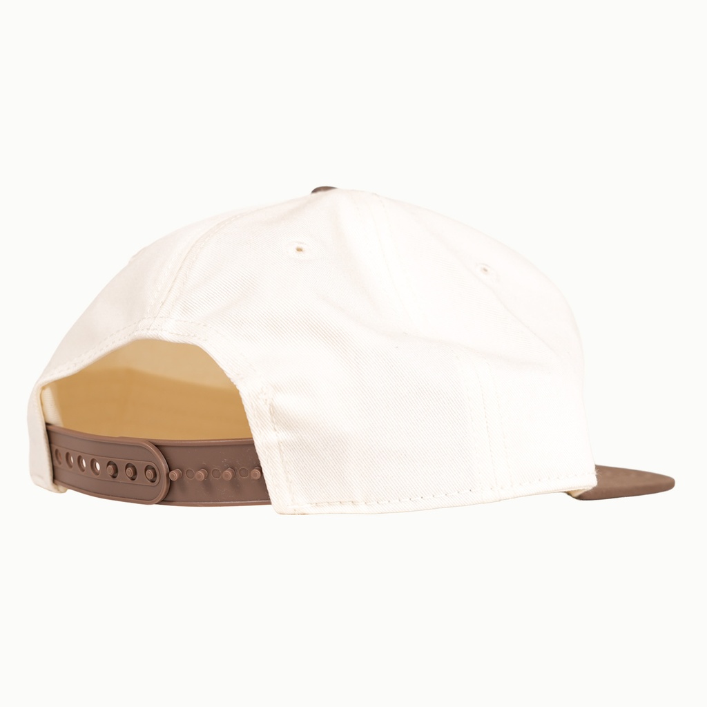 Single Fin 2-Tone Snapback (Walnut)