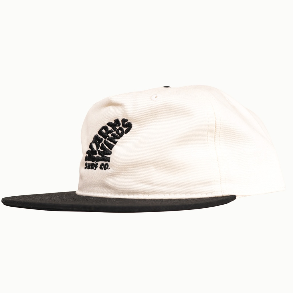 Single Fin 2-Tone Snapback (Black)
