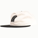 Single Fin 2-Tone Snapback (Black)