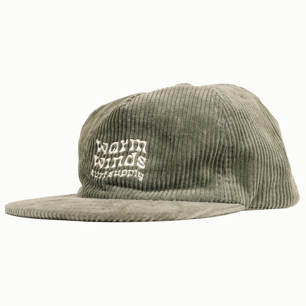 Banner Corduroy Strapback (Sage)