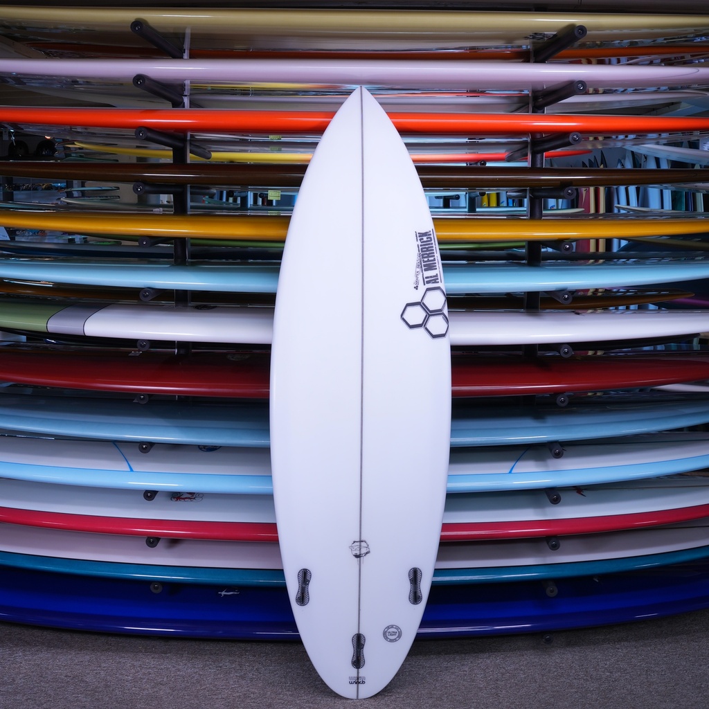 Channel Islands Neckbeard 3 PU/Poly 5'9" Bottom of Board