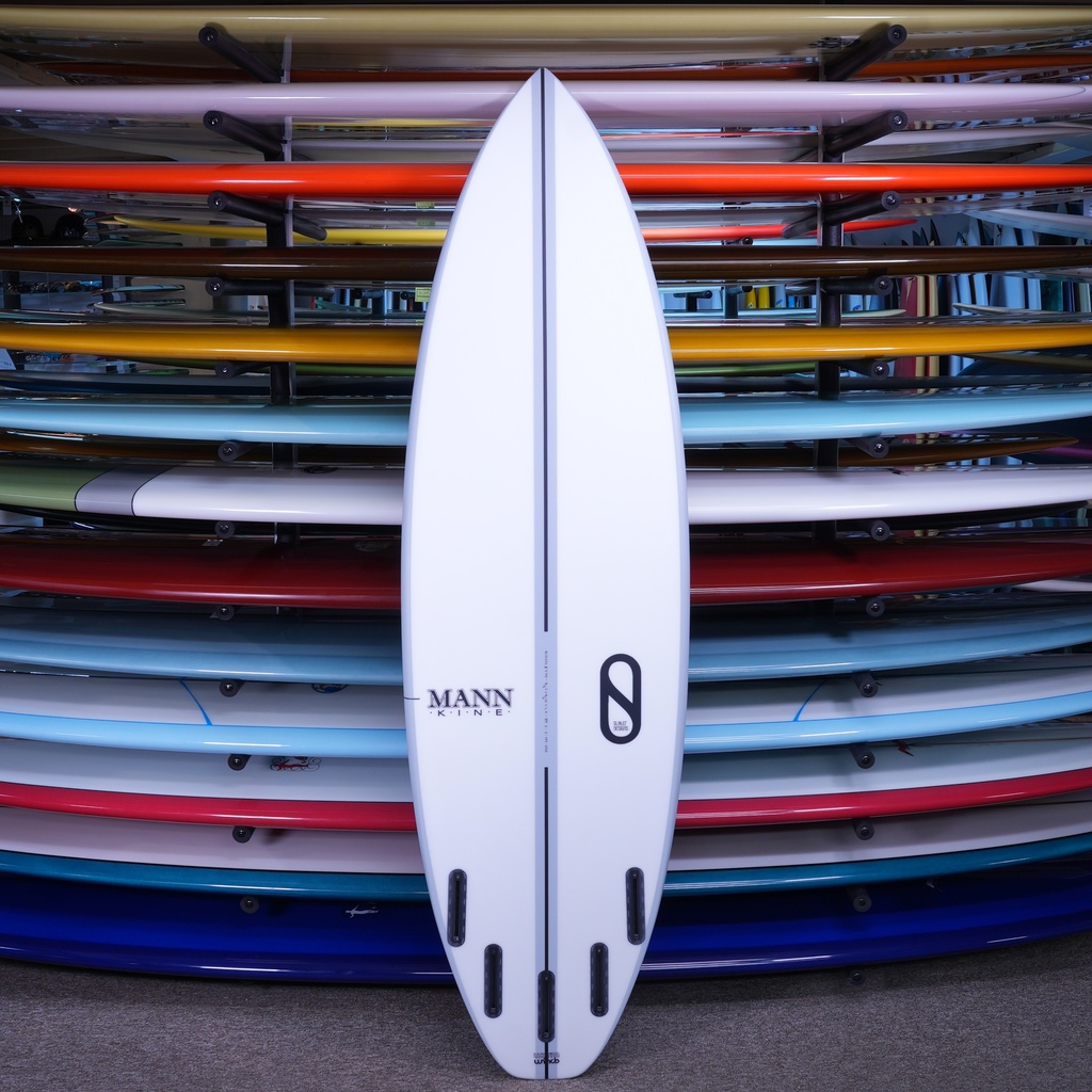 Slater Designs FRK Plus Ibolic 6'1" Bottom of Board