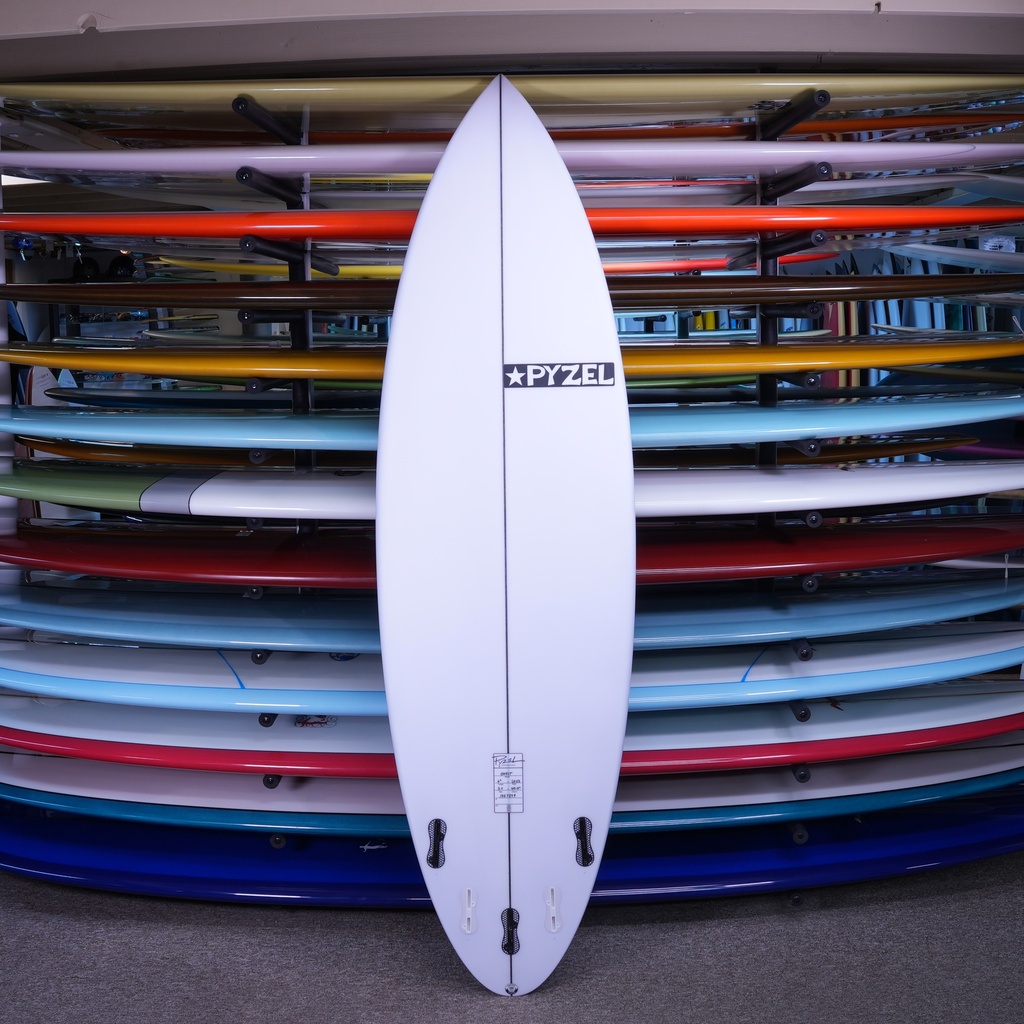 Pyzel Ghost PU/Poly 6'6" Bottom of Board