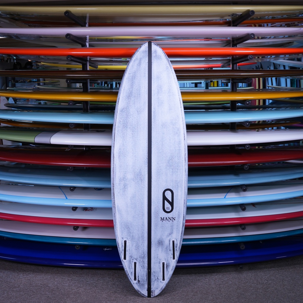 Slater Designs S Boss Volcanic 5'8" Bottom of Board
