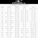 O'Neill Women's Psycho Tech 5/4+ Hooded CZ Wetsuit (Black)