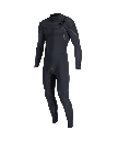 Hyperfreak Fire 3/2mm+ Chest Zip Full (Black/Black)