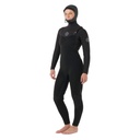 Women's Flashbomb 5/4mm Hooded Chest Zip Wetsuit (Black)