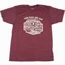 Surf Spots SS Tee (Burgundy)