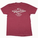 Twin Palms SS Tee (Crimson)