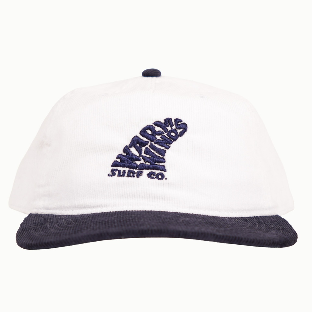 Single Fin Cord 2-Tone Snapback (Navy)