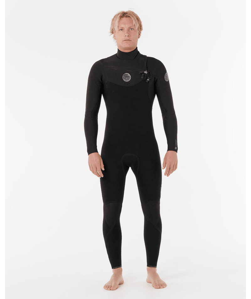 Flashbomb 3/2mm Chest Zip (Black)