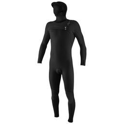 Hyperfreak 4/3mm Hooded Chest Zip Wetsuit (Black)