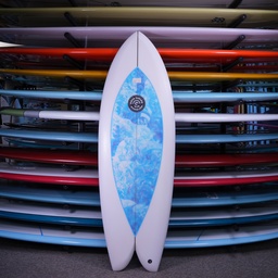 [210928-54] WRV Classic Twin Fish PU/Poly 5'4''