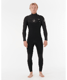Flashbomb 3/2mm Chest Zip (Black)
